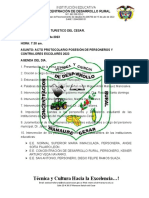 Acto Protocolario Posesión de Personeros y Contralores Escolares 2023