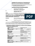 Informe de Pre Calificación #049