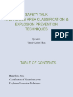 Hazardous Area Classification & Explosion Prevention Techniques PDF