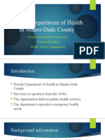 Florida Department of Health in Miami-Dade County