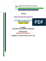 Investigación Ensayo PDF