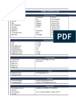 Vessel Particulars