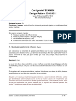 Examen DesignPattern2010 Corrige PDF