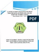 Laporan Pertanggungjawaban Osis SMP PDF