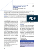 Microcephalic Osteodyplastic Primordial Dwarfism Type II, Case Report With Unique Oral Findingd and A New Mutation in The Pericentrin Gene