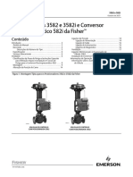 Posicionadores 3582 e 3582i e Conversor Eletropneumático 582i Da Fisher