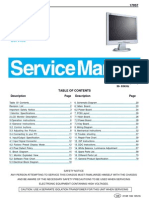 Philips LCD Monitor 170S7 Service Manual