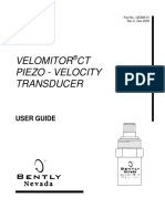 Velomitor CT Transducer 125389-01 REV C