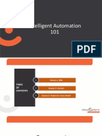 Intelligent Automation 101 Session1