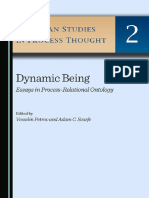 (European Studies in Process Thought 2) Adam C. Scarfe (Editor) - Dynamic Being - Essays in Process-Relational Ontology-Cambridge Scholars Publishing (2015)