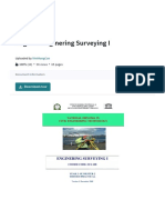 Sug 208-Enginering Surveying I PDF Observational Error Surveying