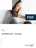 SAP Mobile Start - User Guide