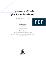 Beginners Guide For Law Students - 4TH Edition