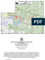 Labor Day Fire Closure Map