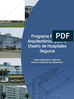 PROGRAMA MEDICO ARQUITECTONICO PARA DISEÑO DE HOSPITALES Doc17232-Contenido