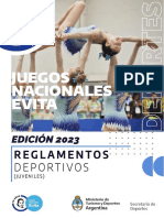 Reglamentos Deportivos Juegos Evita Juveniles 2023