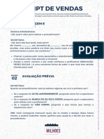 Script de Vendas - Agenda de Milhões