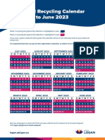 Waste and Recycling Calendar 2022 23 JULY UPDATE Accessible