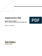 Supplementary Data: Mobile Power Generation Titan™ 130S Gas Turbine-Driven Generator Set