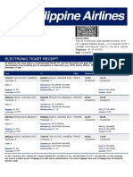 Electronic Ticket Receipt 03JUL For RITCHEL TEHOL