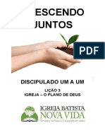 DISCIPULADO UM A UM - Lição 3 - Igreja - Plano 4.3