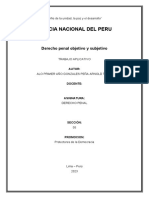 Terminado Derecho Penal Objetivo - Subjetivo