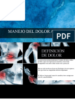 Manejo Del Dolor Agudo