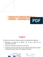 Estados de Agregacion-Diagrama de Fases