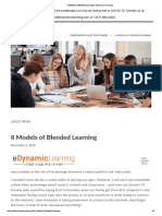 8 Models of Blended Learning - Edynamic Learning