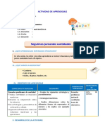 D5 A1 SESION MAT. Seguimos Juntando Cantidades