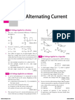 Alternating Current: AC Voltage Applied To A Resistor