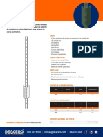 Poste T Deacero Ficha Tecnica