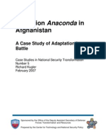 Case 5 Operation Anaconda