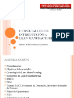 Taller de Lean Manufacturing - UVM