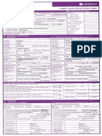 EastWest Bank Home Loan Application Form Signed