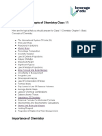 Some Basic Concepts of Chemistry Class 11