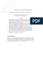 Matlab para Resolver Ecuaciones Diferenciales