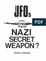 Ernst Zundel - UFOs Nazi Secret Weapon (1) - Compactado