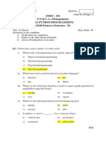 MCA (MANAGEMENT) 2020 PATTERN Sem2 Answer