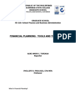 Edd-220-Financial Planning Tools and Techniques - ALNE AMOR TURIAGA