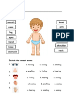 Science Body Parts - Senses2