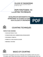 Counting Techniques