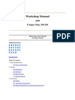 WS Manual 1999 F-Super Duty S1 1AA, G 00 - Gen Info, & S2, G4,5 - Susp, Driveline - Part 1-A