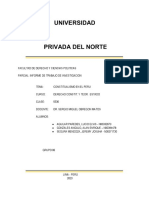 Derecho Constitucional - El Constitucionalismo en El Peru