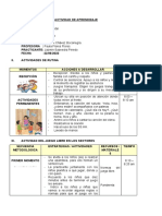 Actividad de Aprendizaje Del 22 y 23 Junio 2023