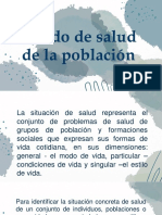 Estado de Salud de La Población