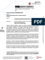 OFICIO CIRCULAR #0426-2023-EF/54.03: Ministerio de Economía y Finanzas Perú
