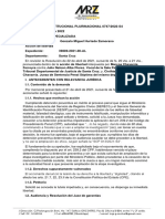 MRZ - Sentencia Constitucional Plurinacional 0747 - 2022-s4 (Grupos) (Cumplimiento de Plazo en Juicio)