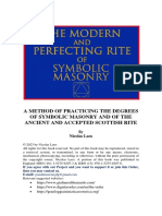 The Modern and Perfecting Rite of Symbolic Masonry