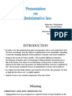 Administrative Law